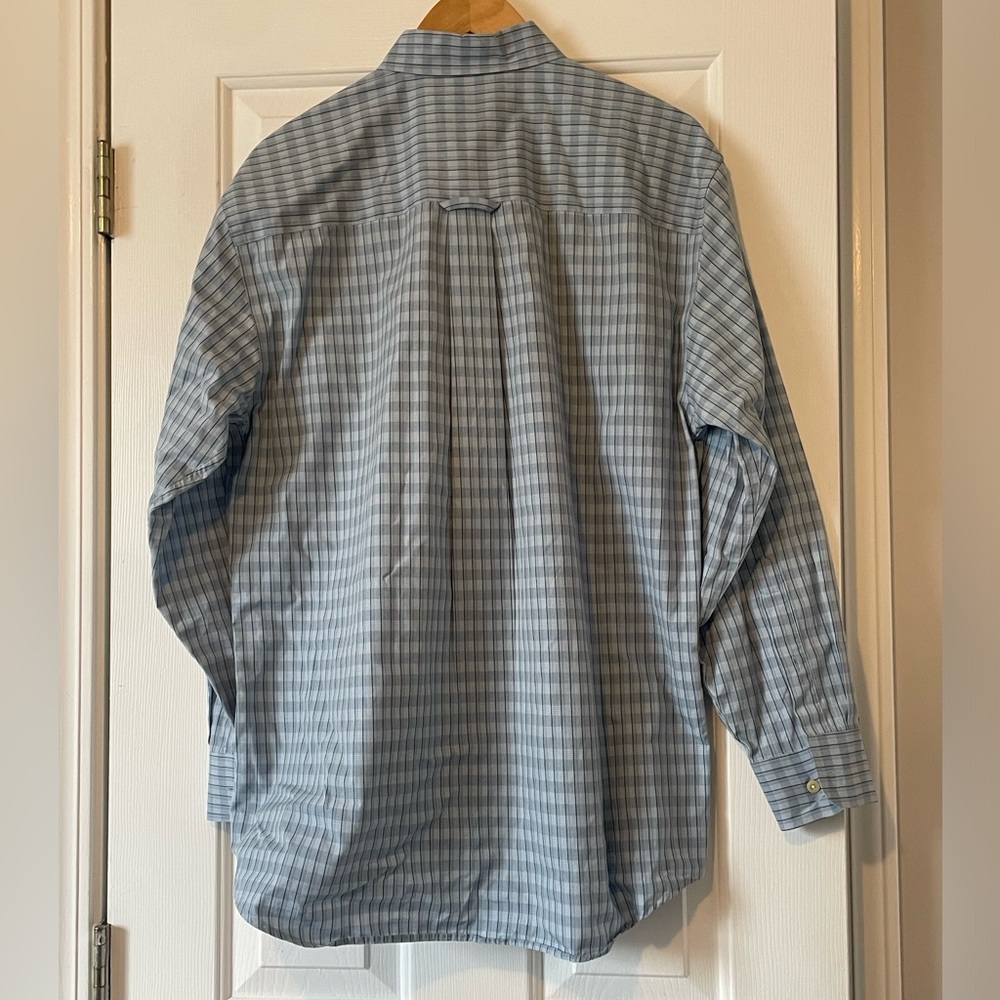 Classic Pendleton Blue Plaid Button Down 0240 - image 2